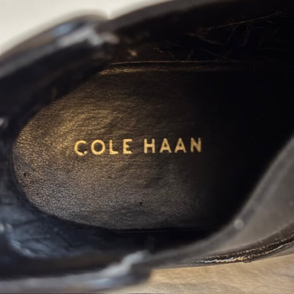 Cole Haan Landsman Black Leather Chelsea Boots Women's Size 8M - Picture 9 of 12